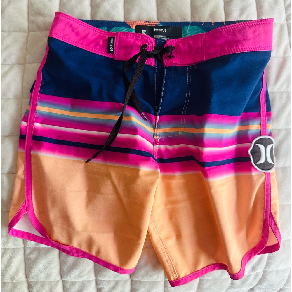Hurley Board shorts. Bathing suit. Size 5
